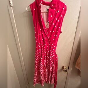 Ann Klein deep pink grapefruit color size 16 new with tags